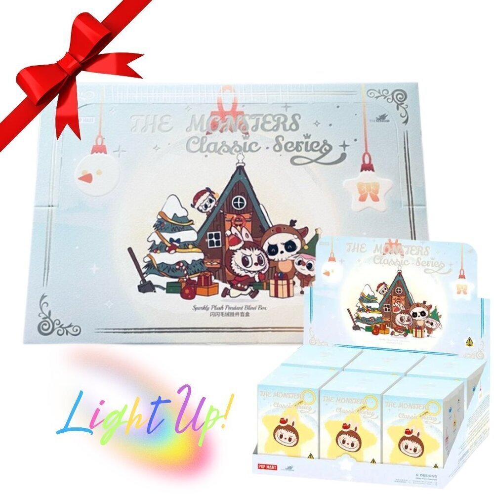 ✨ POP MART THE MONSTERS Classic Series -  Plush Pendant Blind Boxes WHOLE SET